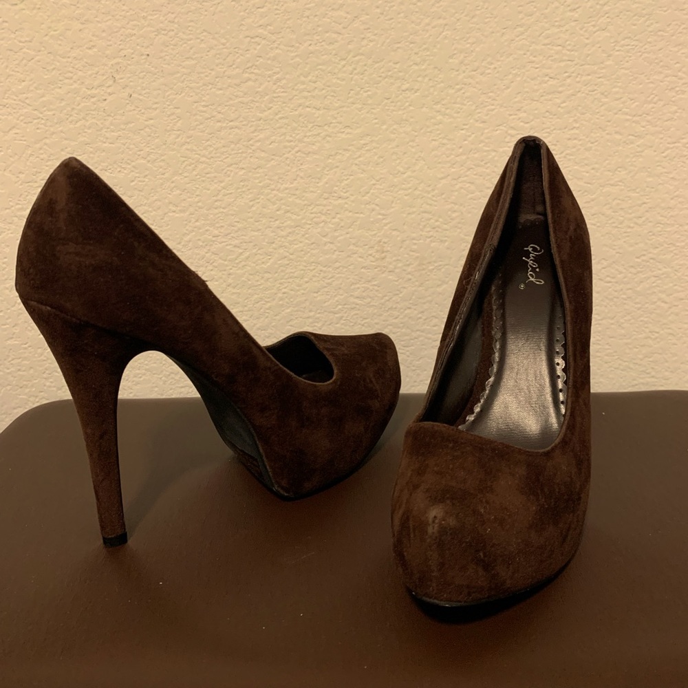 Brown Pumps High Heels for Women